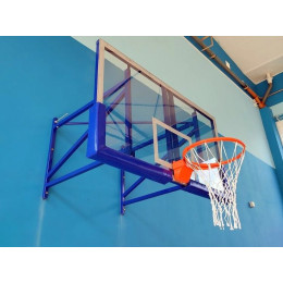 Щит баскетбольный поликарбонат 10мм 1800х1050мм, игровой с основанием