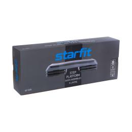 Степ-платформа SP-205 StarFit, 3 уровня (67,5х28,5х15 см)