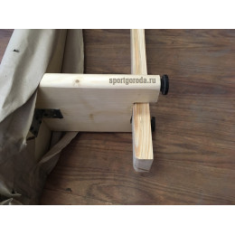 Скамья гимнастическая 4,0м на деревянных ножках