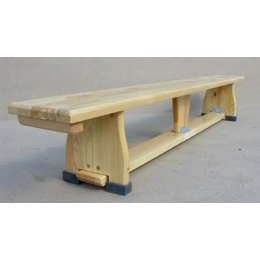 Скамья гимнастическая 4,0м на деревянных ножках