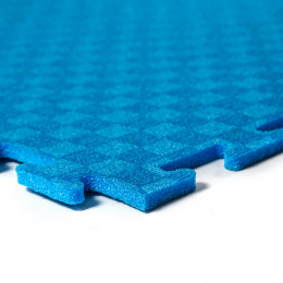 Мат-пазл повышенной плотности 48х48 см, 8 мм (Синий)